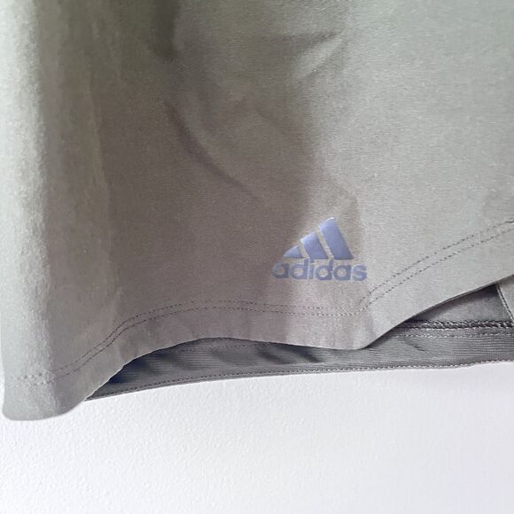 Adidas Gym Shorts ClimaLite Performance Green Athletic With Pockets Mens Medium - Picture 2 of 8